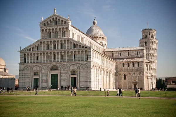 Pisa, la piazza dei miracoli — Foto de Stock