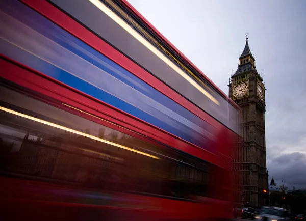 Londýn autobusové — Stock fotografie