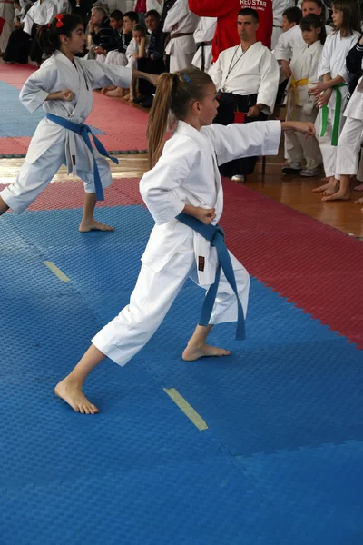 Mistrzostwa Karate — Zdjęcie stockowe