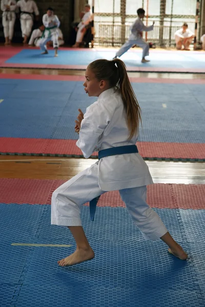 Karate világbajnokság — Stock Fotó