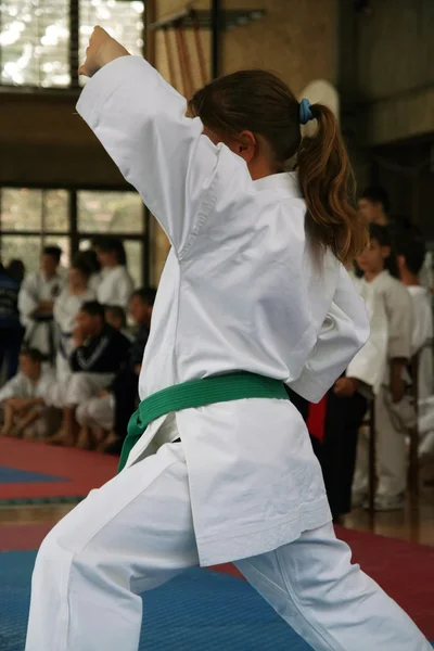 Mistrzostwa Karate — Zdjęcie stockowe