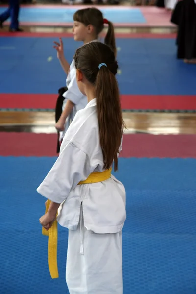 Mistrzostwa Karate — Zdjęcie stockowe