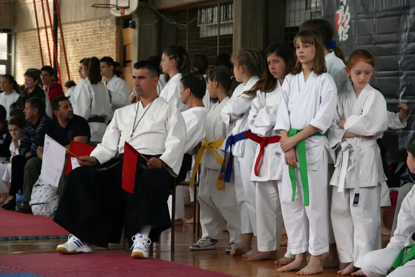 Turniej Karate — Zdjęcie stockowe