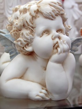 Angel statue clipart