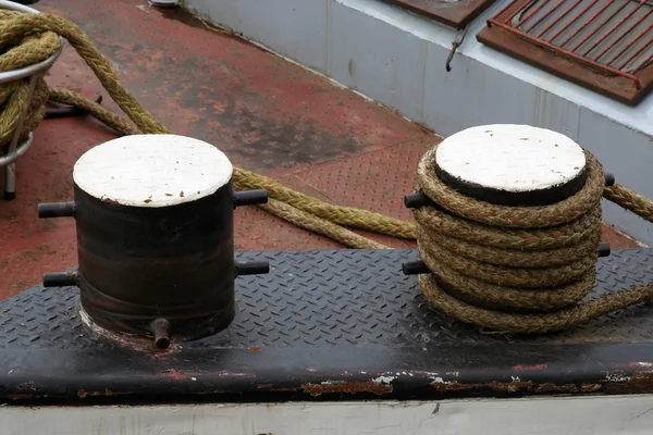 Wciągarki do łodzi — Zdjęcie stockowe