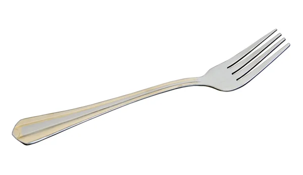 Zilveren vork — Stockfoto