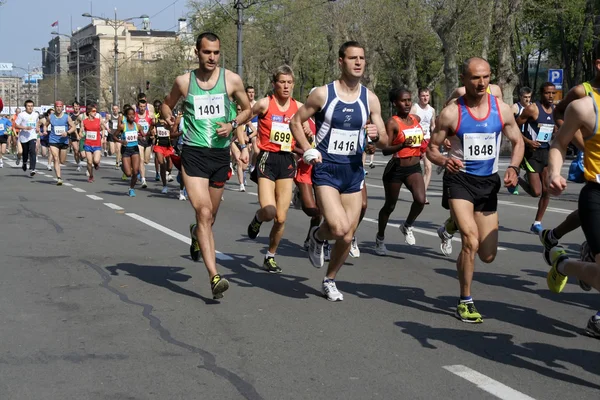 Белградский марафон — стоковое фото