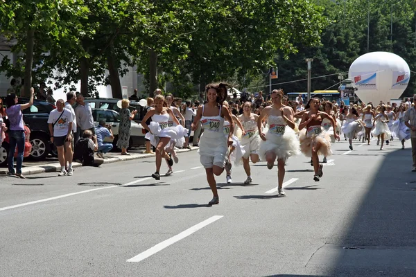 Wedding race — Stock Photo, Image