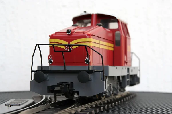 Trein model — Stockfoto