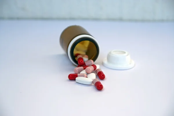 Pil dalam botol — Stok Foto