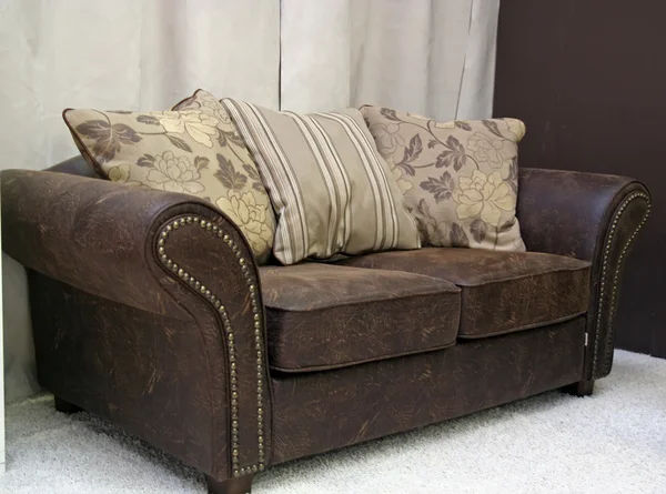 Αρχική καναπές — Φωτογραφία Αρχείου