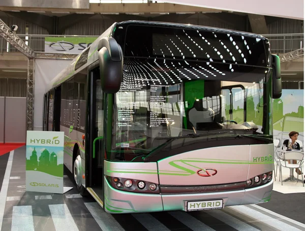 Hybrid bus — Stock Photo, Image