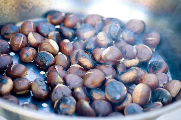 Castanhas assadas — Fotografia de Stock