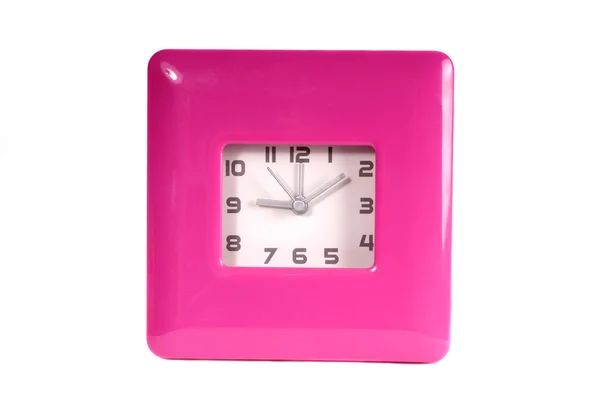 Pinkki kello — kuvapankkivalokuva