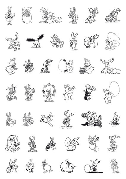 Пасхальные кролики
