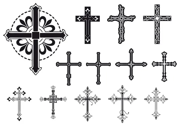 Σύνολο των σταυρών — Διανυσματικό Αρχείο