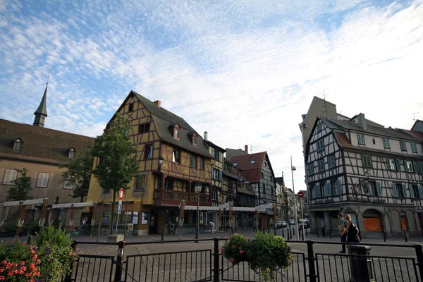 Colmar historic city downtown — Stock Photo, Image