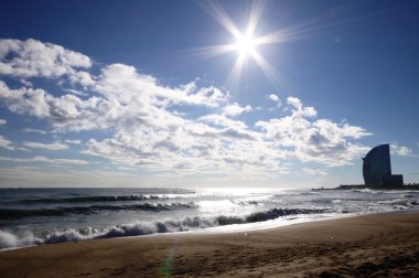 Barcelona beach