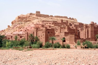 Ait Benhaddou Kasbah, Morocco clipart