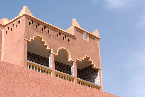 Kasbah βεράντα στο Μαρόκο — Φωτογραφία Αρχείου