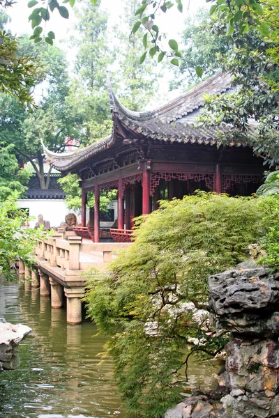 Μανταρίνι yu παγόδα και κήπο στην Σαγκάη, Κίνα — Φωτογραφία Αρχείου