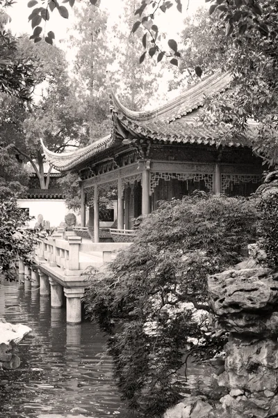 Mandarin Yu pagoda dan taman di Shanghai, Cina — Stok Foto