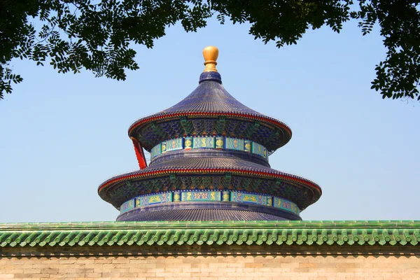 stock image Blue roof of the Temple of Heaven, Beijing, China