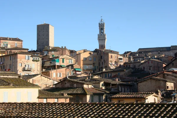 Lanscape of Siena, Tuscany — Stock Photo, Image