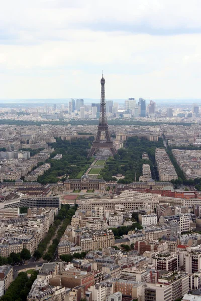 Paisaje de París con Torre Eiffel —  Fotos de Stock