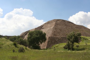 Güneş piramitte teotihuacan, Meksika