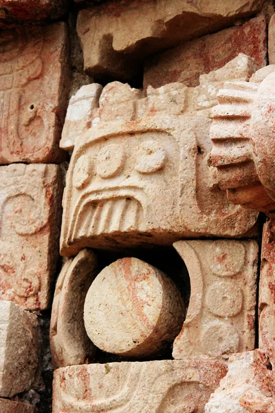 Gud "chac" skulptur i yucatan, Mexiko — Stockfoto