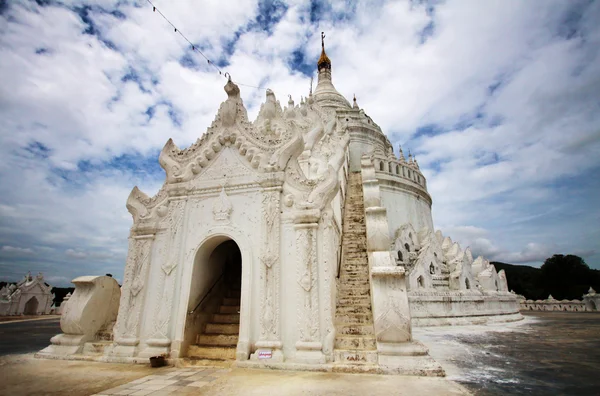 Mingun içinde Hsinbyume Paya; Myanmar — Stok fotoğraf