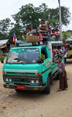 aşırı kamyon Myanmar