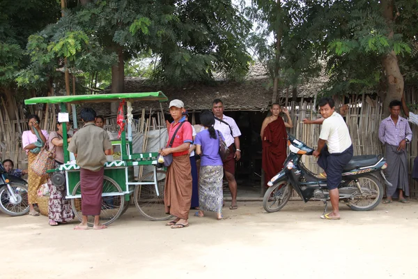 Myanmar vita di strada — Foto Stock