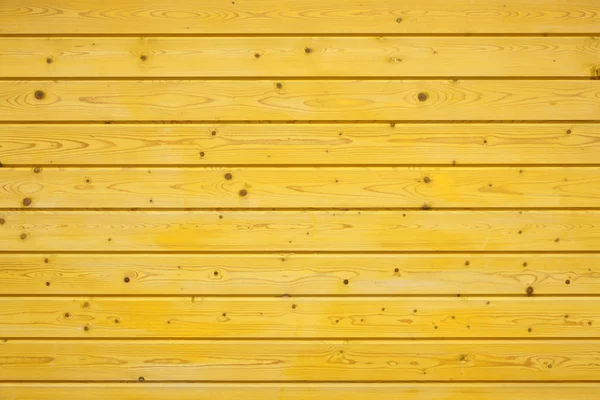 Gele houten hek — Stockfoto