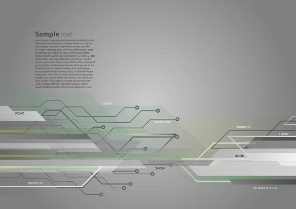 Fundo de alta tecnologia — Vetor de Stock