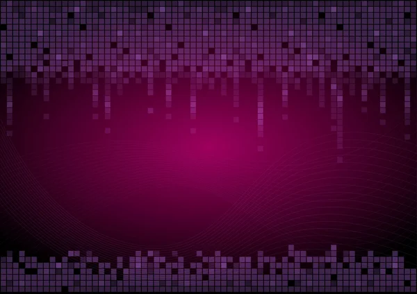 ピクセルのベクトルの背景 — ストックベクタ