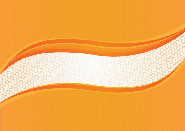 Résumé fond orange — Image vectorielle