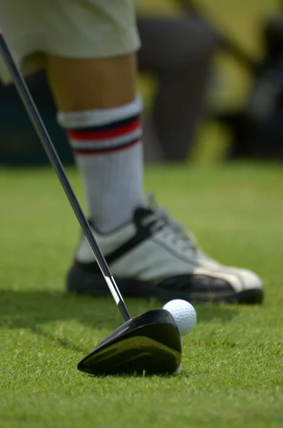 Golf tiro — Foto Stock