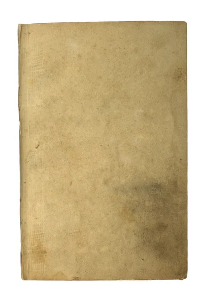 La página del libro antiguo está aislada sobre un fondo blanco — Foto de Stock