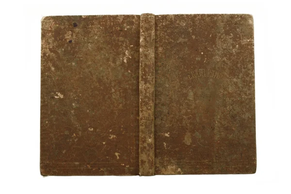 Antiguo libro aislado sobre un fondo blanco — Foto de Stock