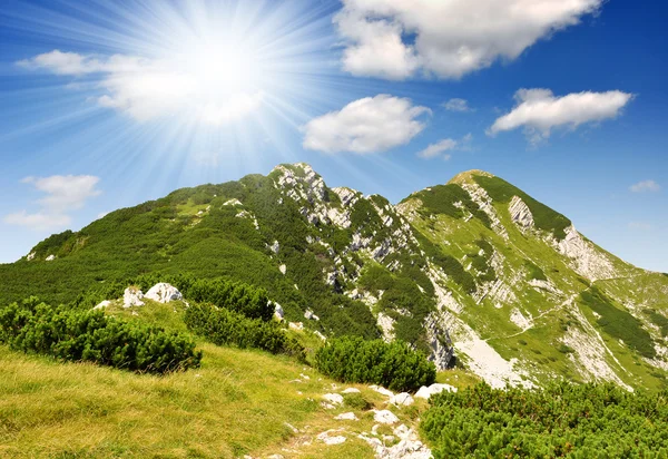 Julské Alpy - Slovinsko, Evropa — Stock fotografie