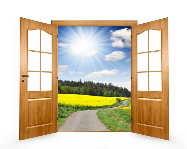 Open the door — Stock Photo, Image