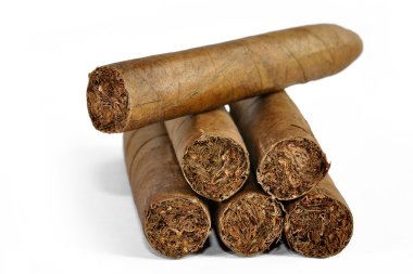 Brown cigar clipart