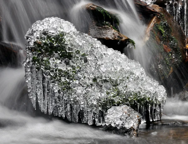 Winter creek — Stock Photo, Image