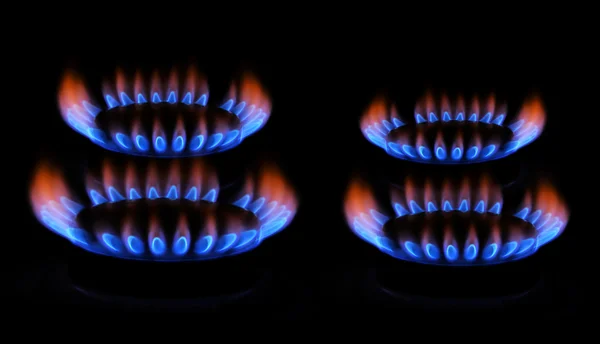 Llamas de gas —  Fotos de Stock