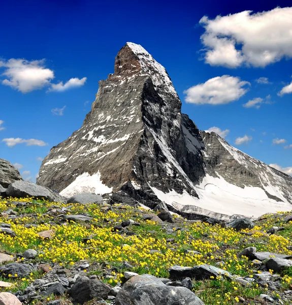 Matterhorn - Alpes suíços — Fotografia de Stock