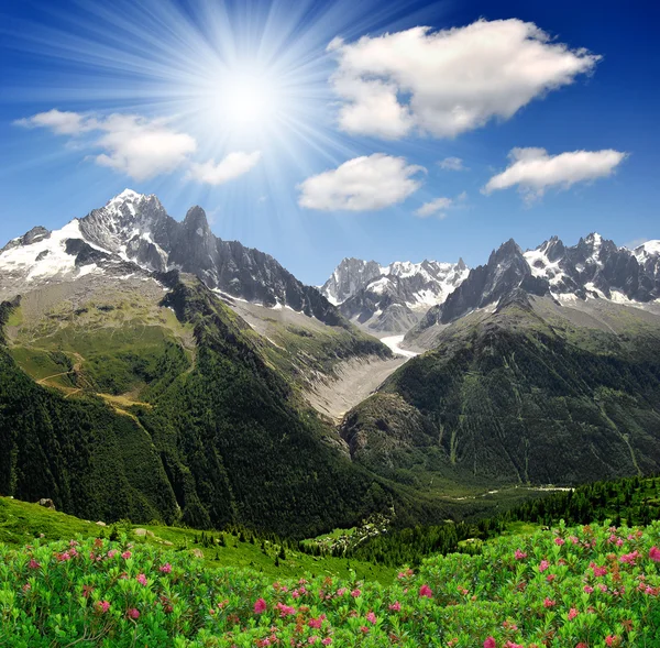 Savoy Alps-Europe — Stock Photo, Image