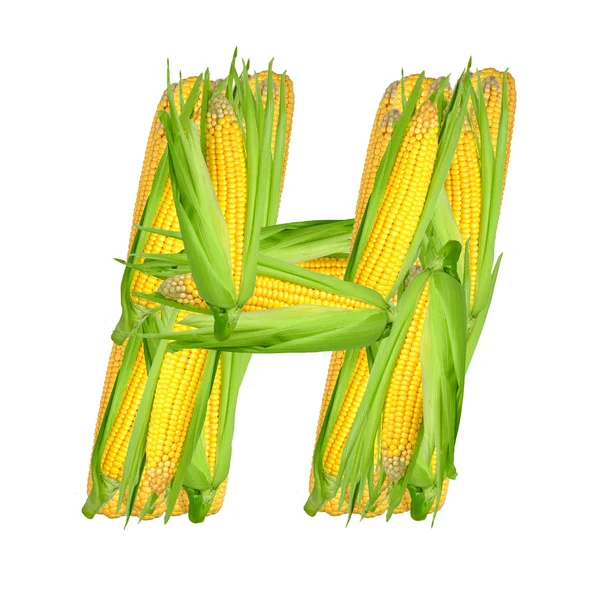 Alfabeto del maíz —  Fotos de Stock