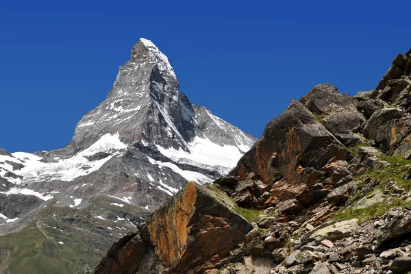Matterhorn - Alpy Szwajcarskie — Zdjęcie stockowe